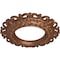 Ekena Millwork Orrington Ceiling Medallion (Canopies up to 6 5/8"), 13 1/4"OD x 6 5/8"ID x 1 1/8"P, Polished Copper CM13ORPOS - alternate 2